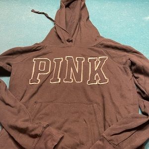 Black vs pink hoodie